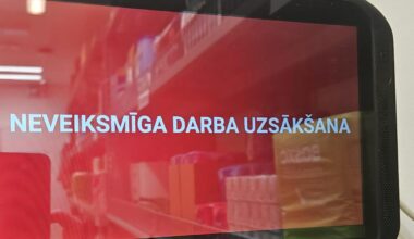 Darba diena rimčikā sākās savādāk nekā citur.