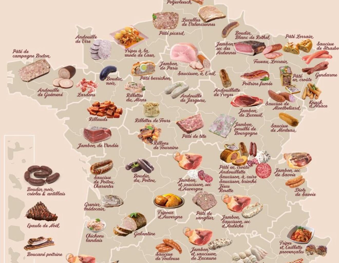 Carte des secrétaires régionaux du PCF