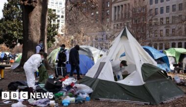 Trump demands homeless people 'immediately' move out of Washington DC