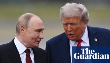 Love in a cold climate: Putin romances Trump in Alaska with talk of rigged elections and a trip to Moscow | Donald Trump