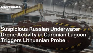 Suspicious Russian Underwater Drone Activity in Curonian Lagoon Triggers Lithuanian Probe — UNITED24 Media