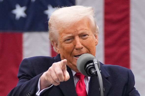 President Donald Trump speaks during an event to announce new tariffs in the Rose Garden at the White House, Wednesday, April 2,