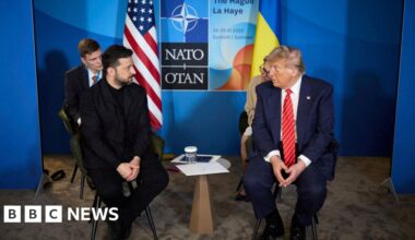 Ukraine must be part of peace solution, Zelensky says ahead of Trump-Putin meeting