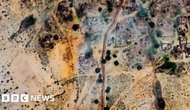 Barrier being built around besieged Sudan city, satellite images show