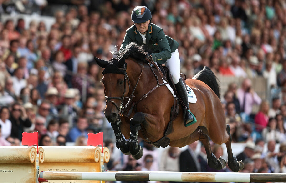 PUT ON A SHOW: Ireland’s Tom Wachman on Tabasco de Toxandria Z. Pic: ©INPHO/Bryan Keane