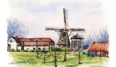 Molen de Vlijt in Wapenveld
