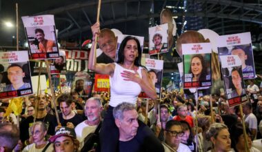 Thousands rally in Tel Aviv against Netanyahu’s new Gaza plan
