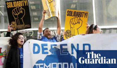 US court allows Trump officials to end protected status for 60,000 migrants | US immigration