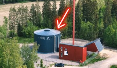 Finland is proud of this 2,000-ton monster, which, with a capacity of 100 MW, sets the record for the world’s largest sand battery.
