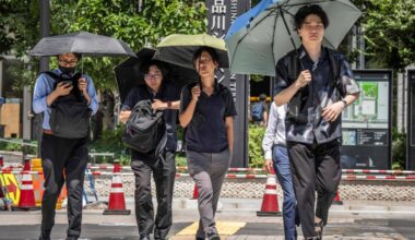 Tokyo logs record 10 days of 35 C or hotter, weather agency says