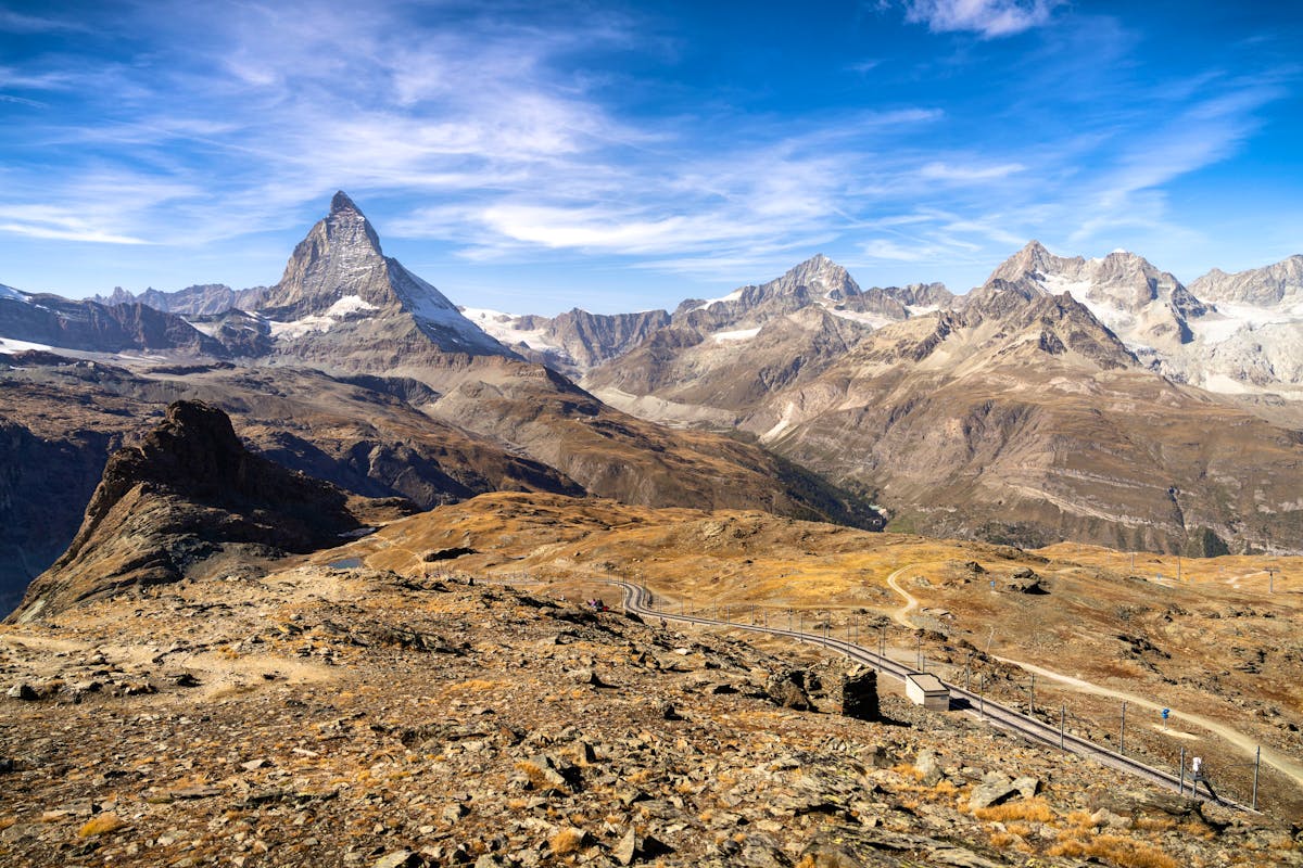 Am Wochenende bestieg Sam Evermore (11) das 4478 Meter hohe Matterhorn.