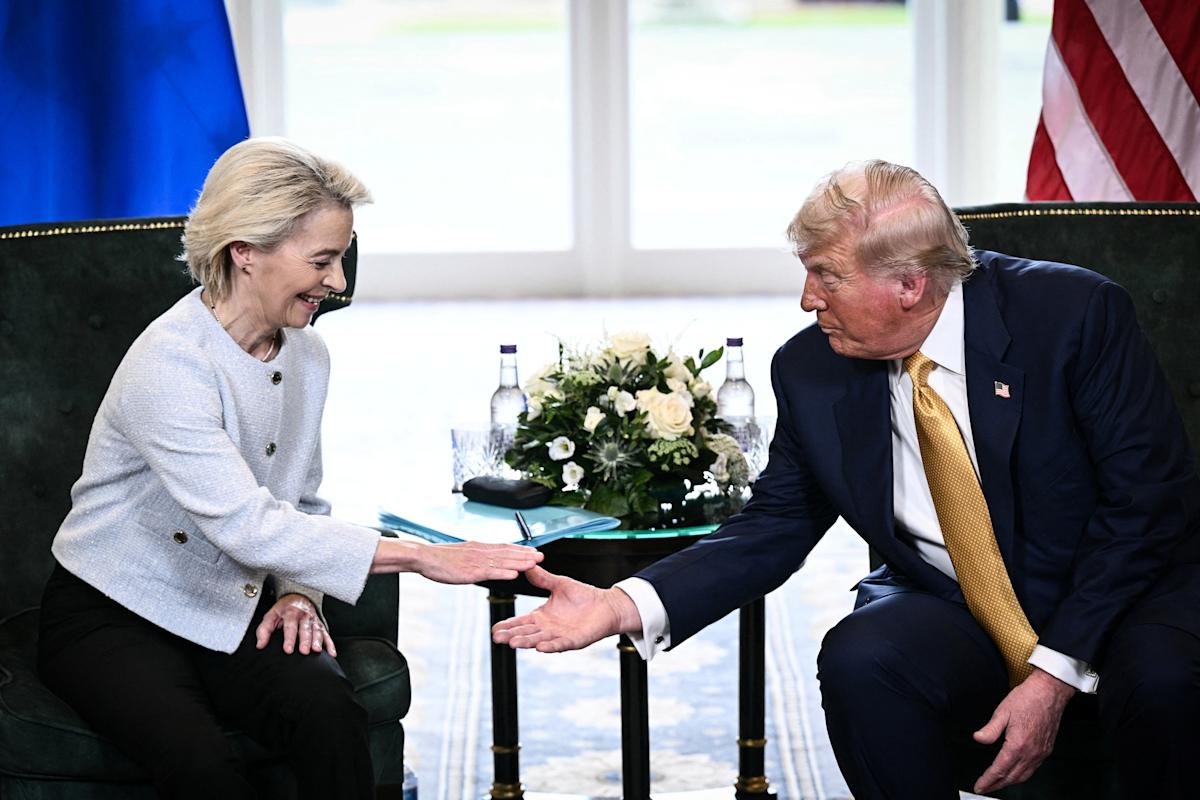 The US and EU agree on a written trade framework