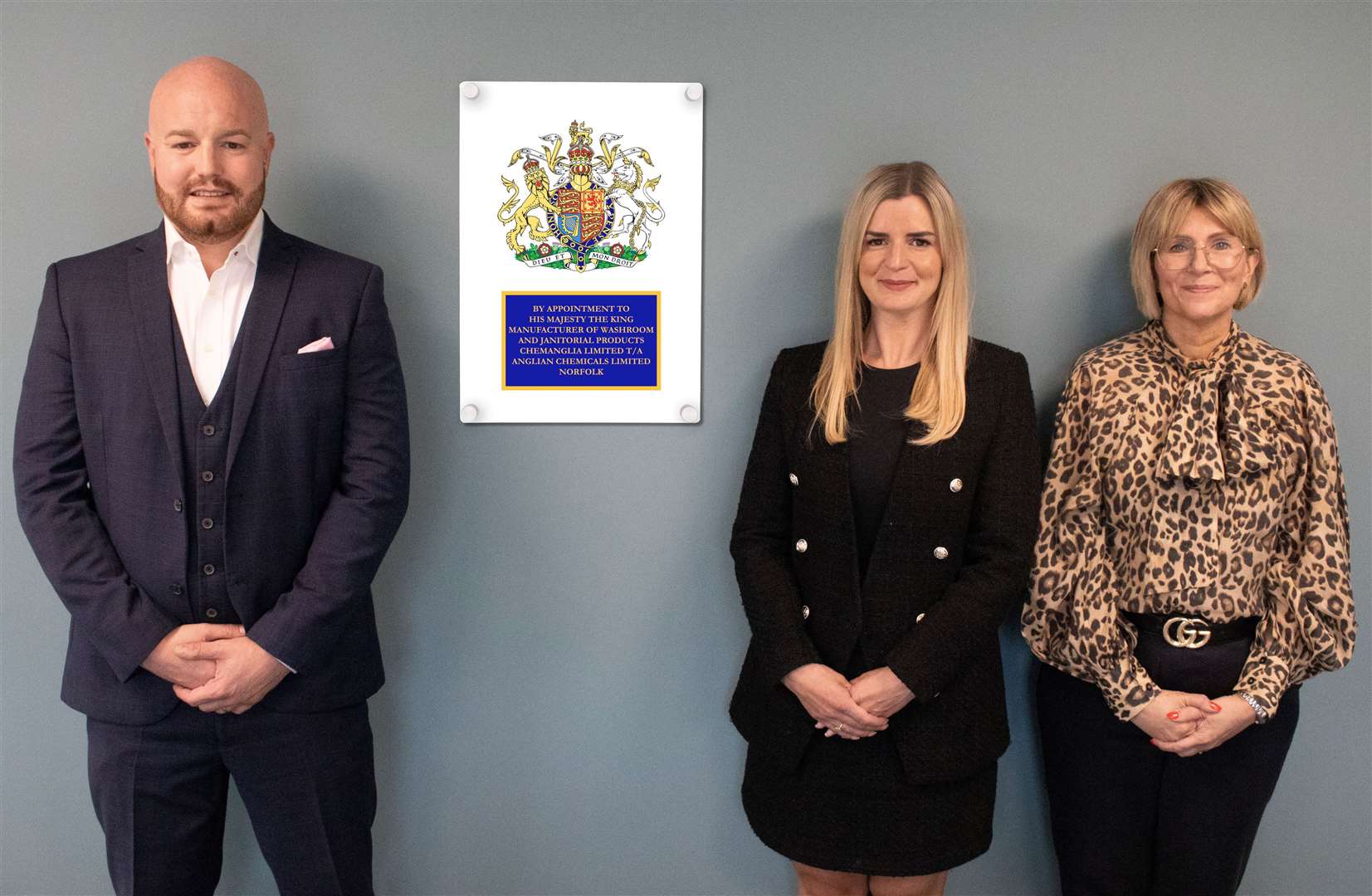 Tom Burkill, Charlotte Burkill and Linda Jones. Picture: Chemanglia