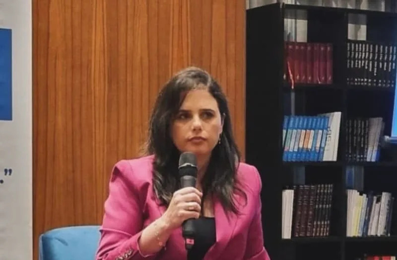 AYELET SHAKED during her recent visit to Brazil. (credit: AYELET SHAKED)