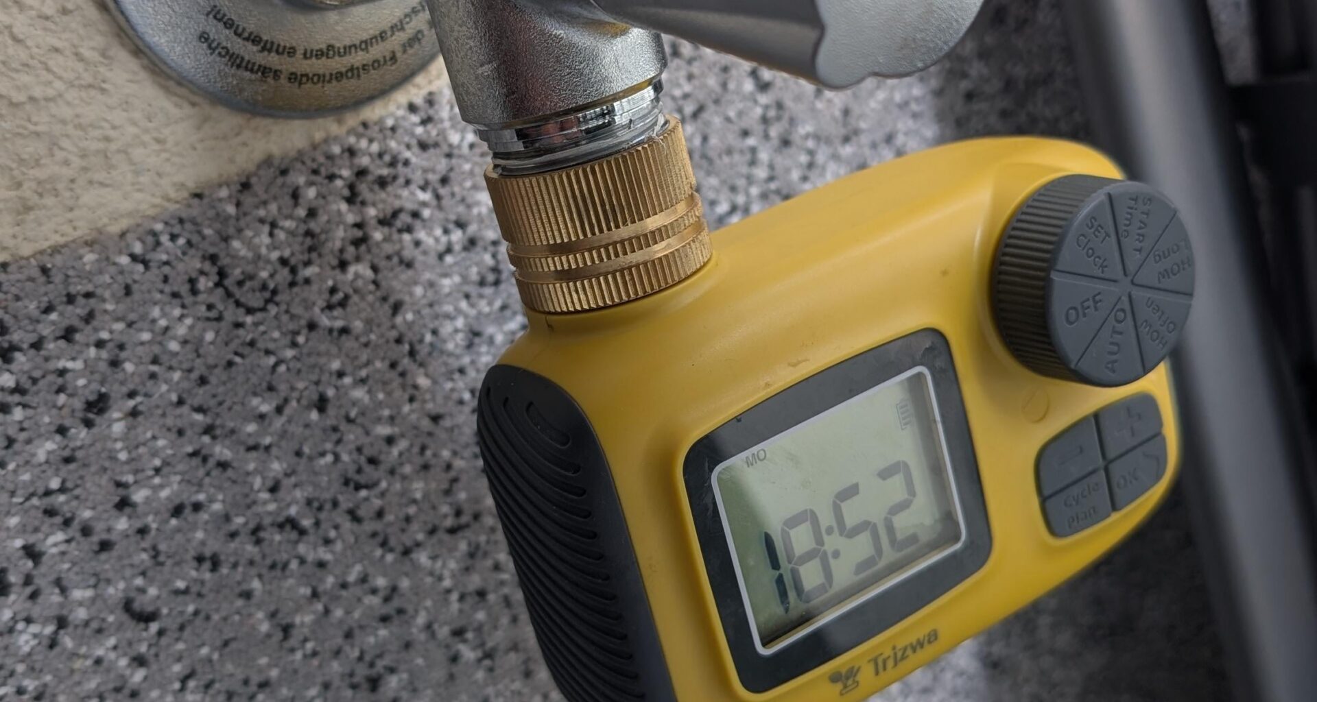 Bewässerungscomputer und Haustechnik