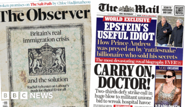 'Britain's real immigration crisis' and 'Carry on, doctor!'