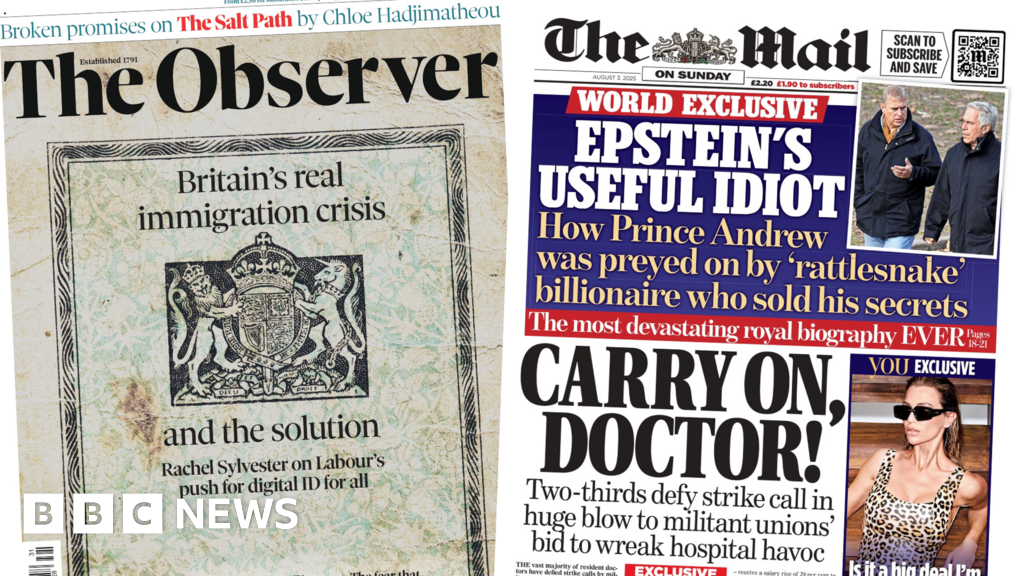 'Britain's real immigration crisis' and 'Carry on, doctor!'