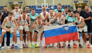 Sijajni mladi Slovenci v boju za evropski naslov, po zmagi nad Latvijo že v polfinalu