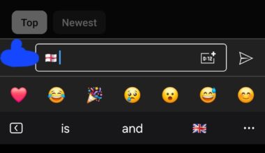 Is YouTube blocking the flag of England in the comments, or is it just me?
