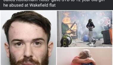 Rotherham Rioter, James Wood, jailed for child sexual abuse.