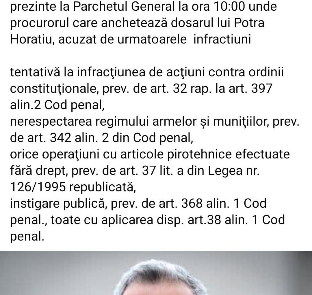 Georgescu : De la Broșteni la un nou dosar penal