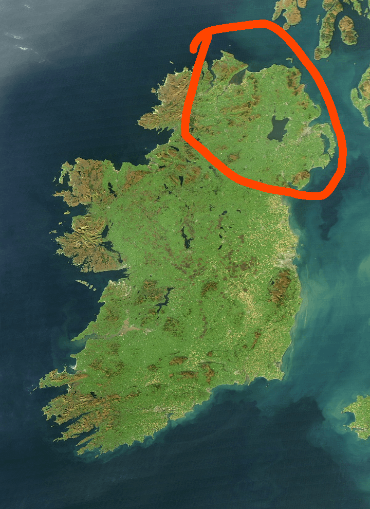 Can we (irish) have this part? it doesnt seem like you brits are doing much with it, and its not even a part of the UK