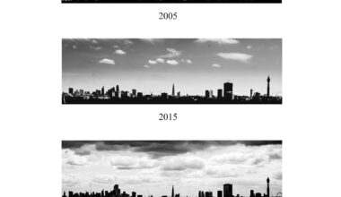 Change in the London skyline over the past 20 years