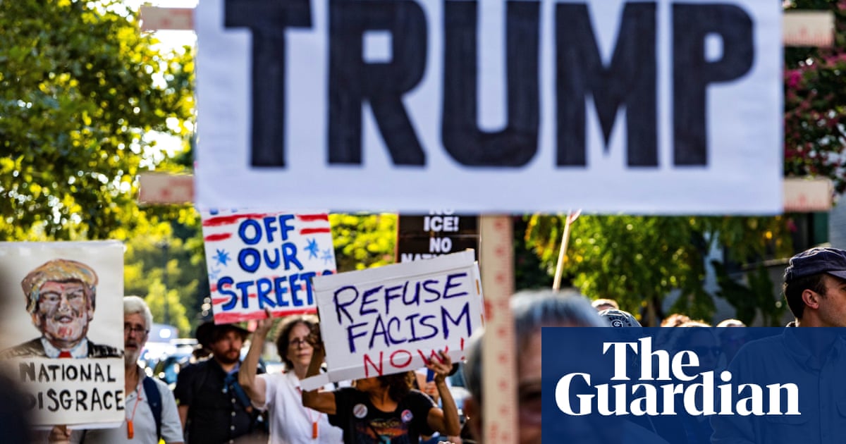 Trump news at a glance: president’s Washington DC takeover condemned | Trump administration