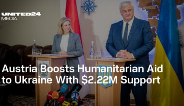 Austria Boosts Humanitarian Aid to Ukraine With $2.22M Support — UNITED24 Media