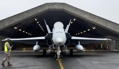 The people who are part of the deployment of six Spanish EF-18 fighters in Iceland
