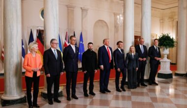 Trump-Zelensky meeting live: President pushes to end Ukraine-Russia war as he rules out US troops on the ground
