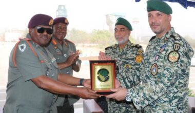 South Africa’s top general tours special unit in Tehran