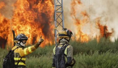 Wildfires fueled by climate change devastate Spain