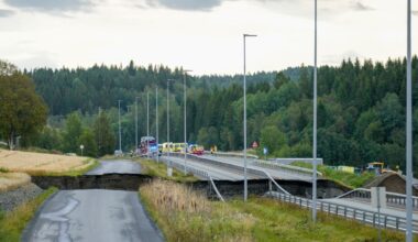 Norway sinkhole swallows motorway, railway; one presumed dead