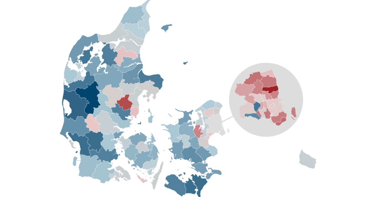 Den almindelige lønmodtager forsvinder fra byernes boligmarked