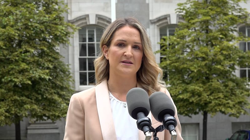 Minister for Education Helen McEntee said institutions and religious orders involved in historical sex abuse in schools will be "held accountable" for the "awful" crimes. Photograph: Cate McCurry/ PA Wire