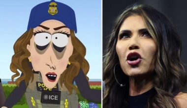Kristi Noem Melts Down Over Savage ‘South Park’ Takedown