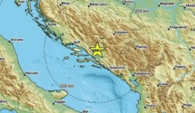 Earthquake Shakes Bosnia and Herzegovina Near Mostar, Felt in Croatia
