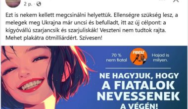 Tóta W segít a Fidesznek: plakátra az új ellenséggel!