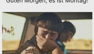 Was ein toller Wochenstart