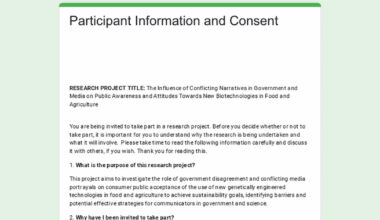 New agricultural biotechnologies - attitudes and awareness