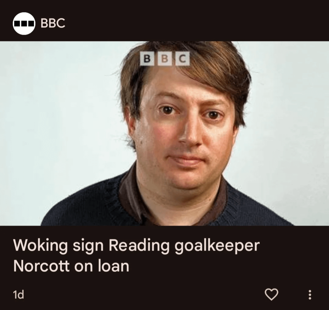 Either there is an issue with the way Google is pulling photos through, or Reading have been sitting on an unorthodox keeper for a while...