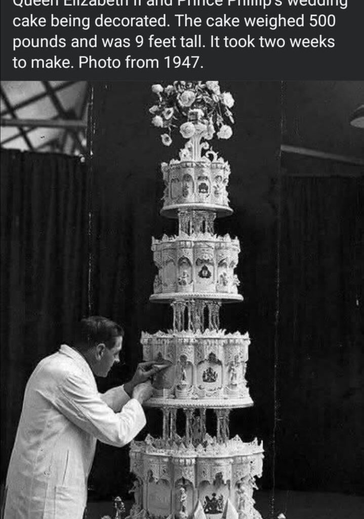 Royal Wedding Cake 1947