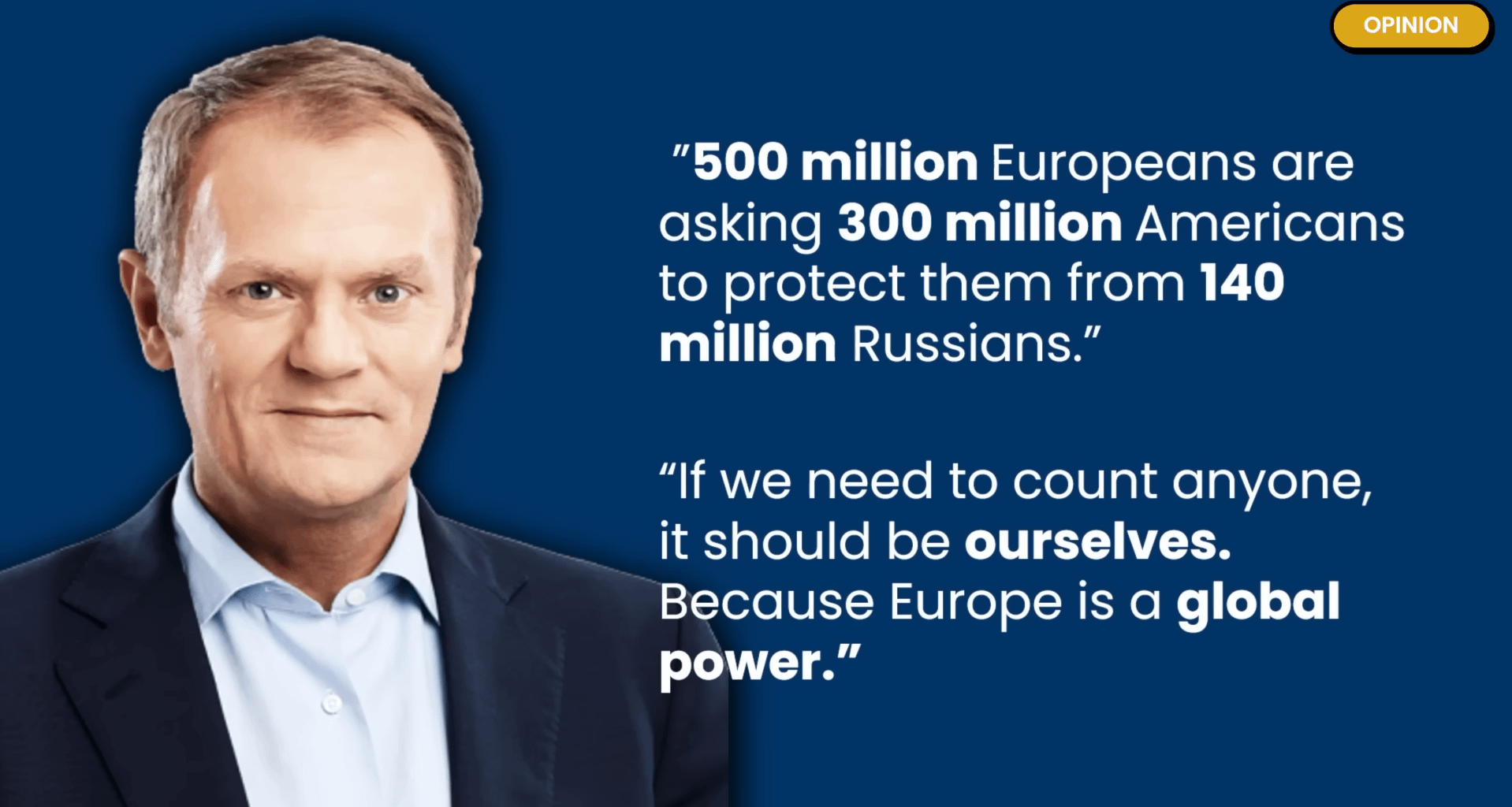 Here in Germany, Tusk is considered based among students.