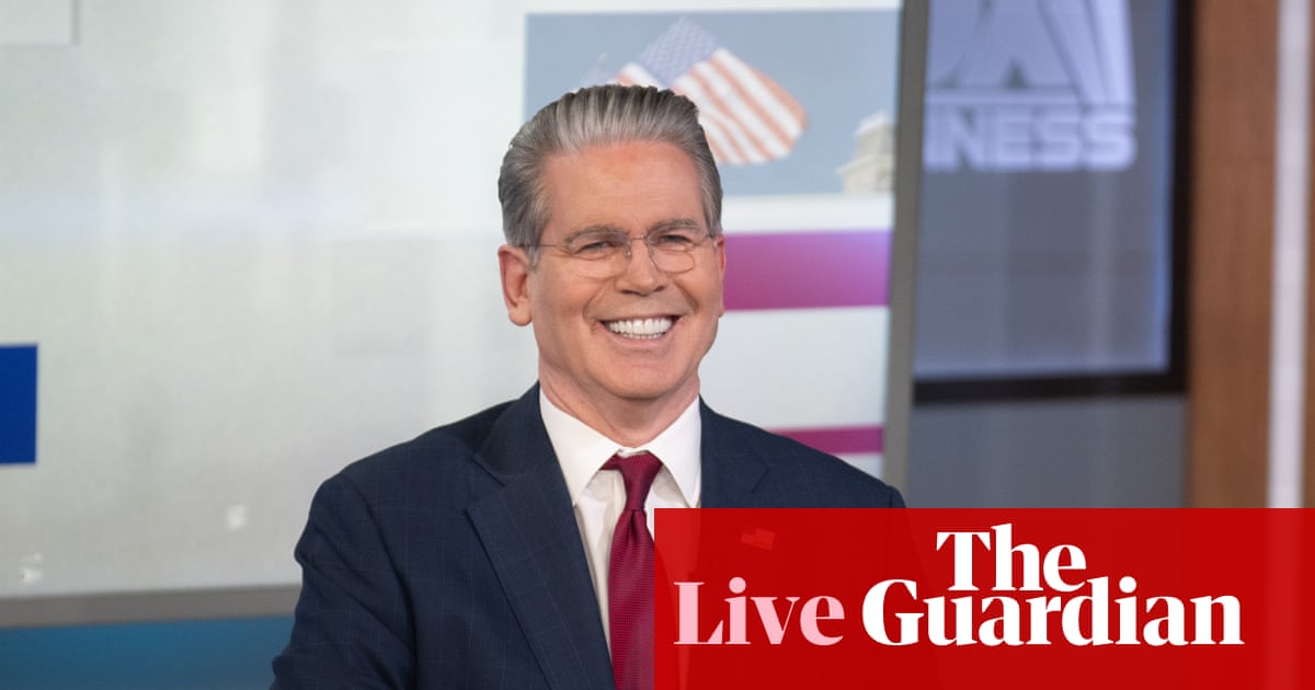 US treasury secretary Scott Bessent calls for half-point interest rate cut at next Fed meeting – as it happened | Business