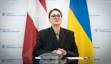 Svyrydenko speaks with Latvian PM