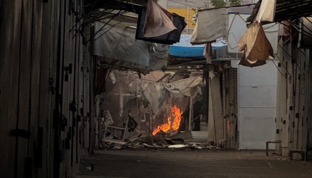 Russian forces strike central market in Sumy with Molniya drone, one injured