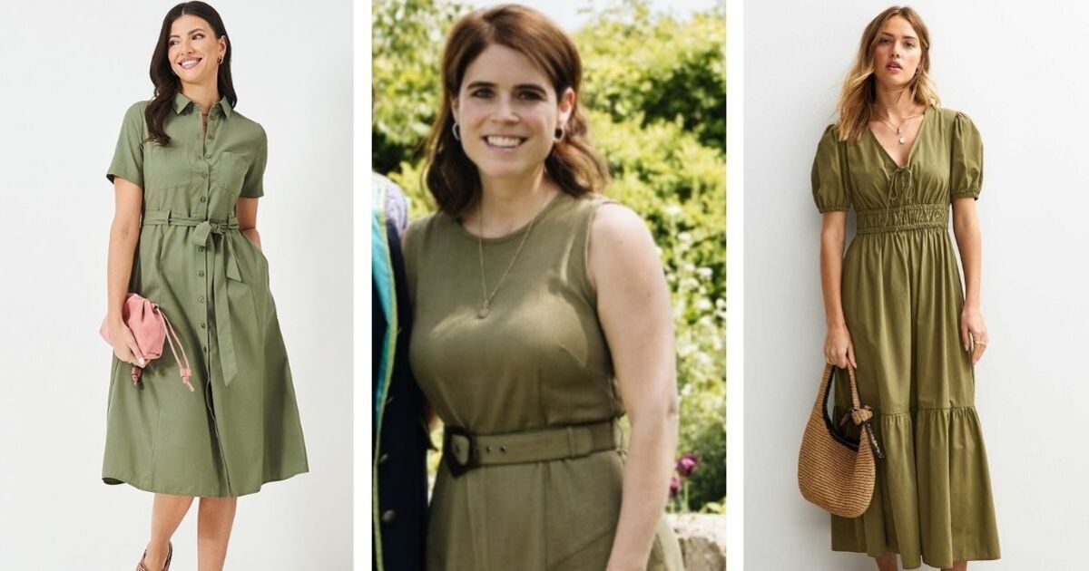 Channel Princess Eugenie's olive green look for £35 | Royal | News
