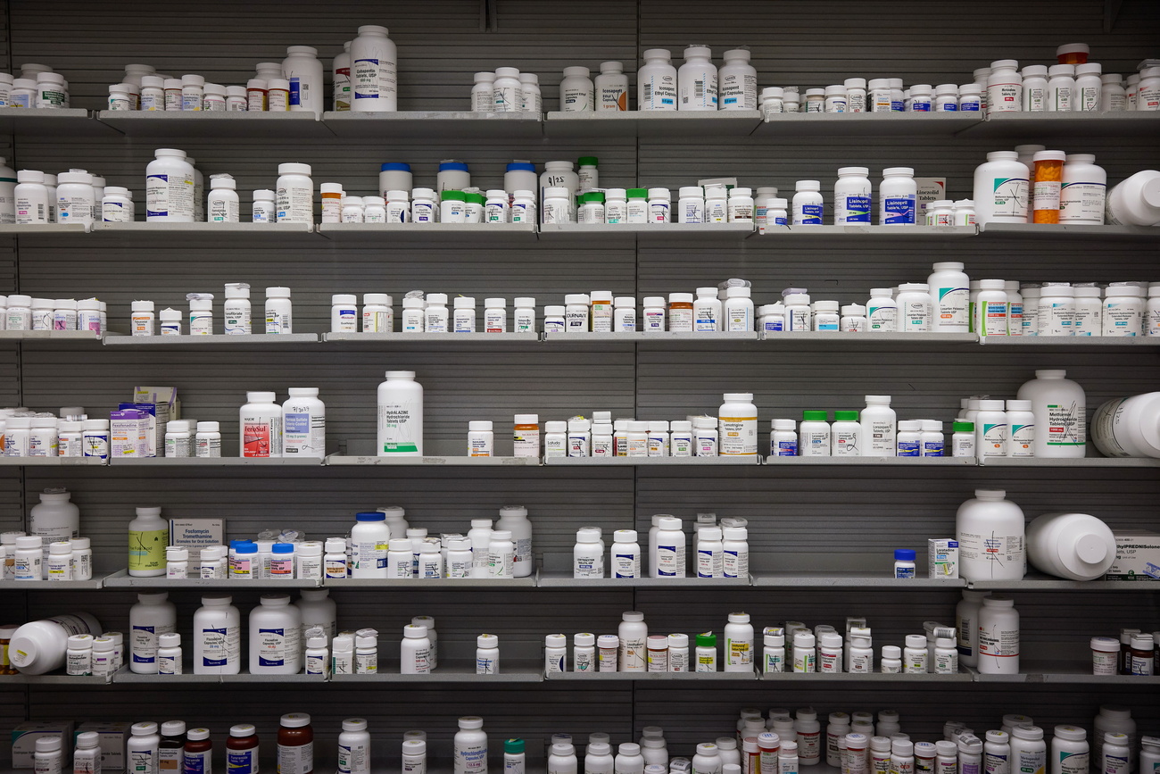 drugs on shelf