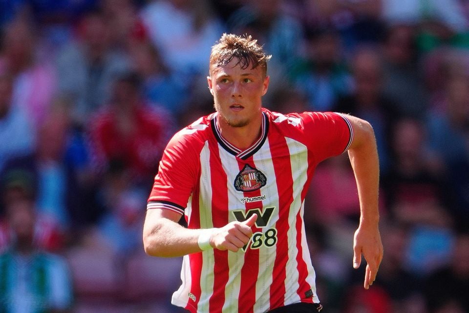 Northern Ireland defender Dan Ballard in action for Sunderland